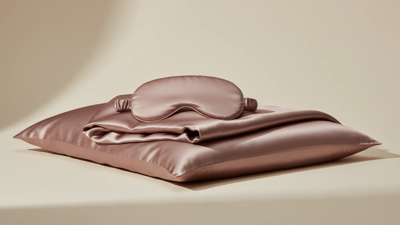 Silk Sleep Mask and Pillowcase Set