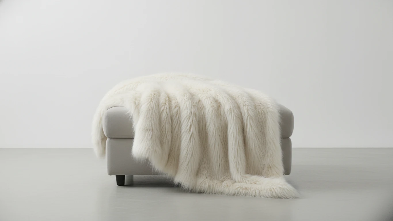 Soft Faux Fur Throw Blanket