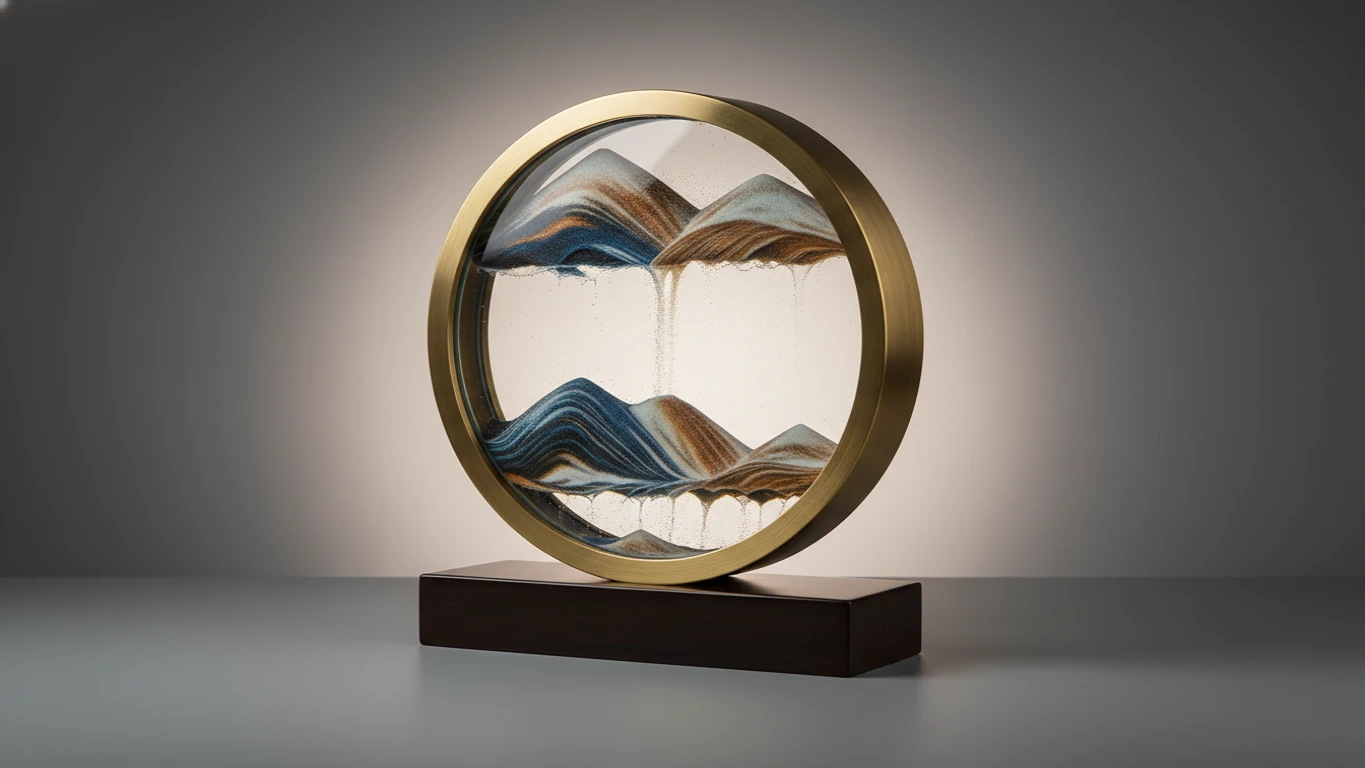 Weighted Glass Sand Art