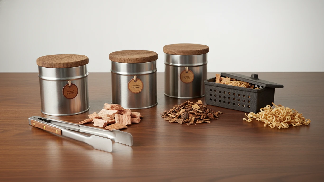 Wood-Fired BBQ Smoking Chips Kit