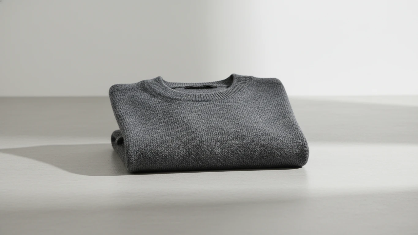 100% Merino Wool Crewneck Sweater