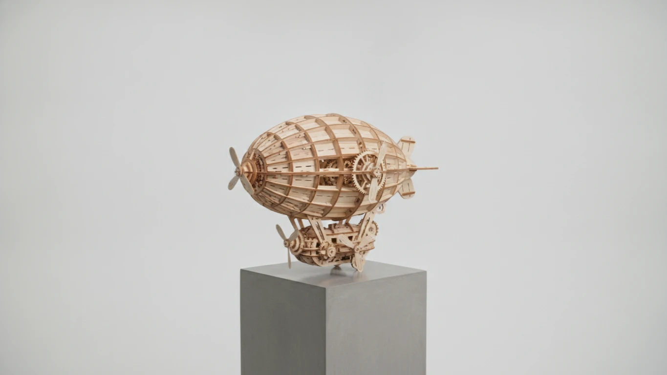 3D Mechanical Wooden Puzzle