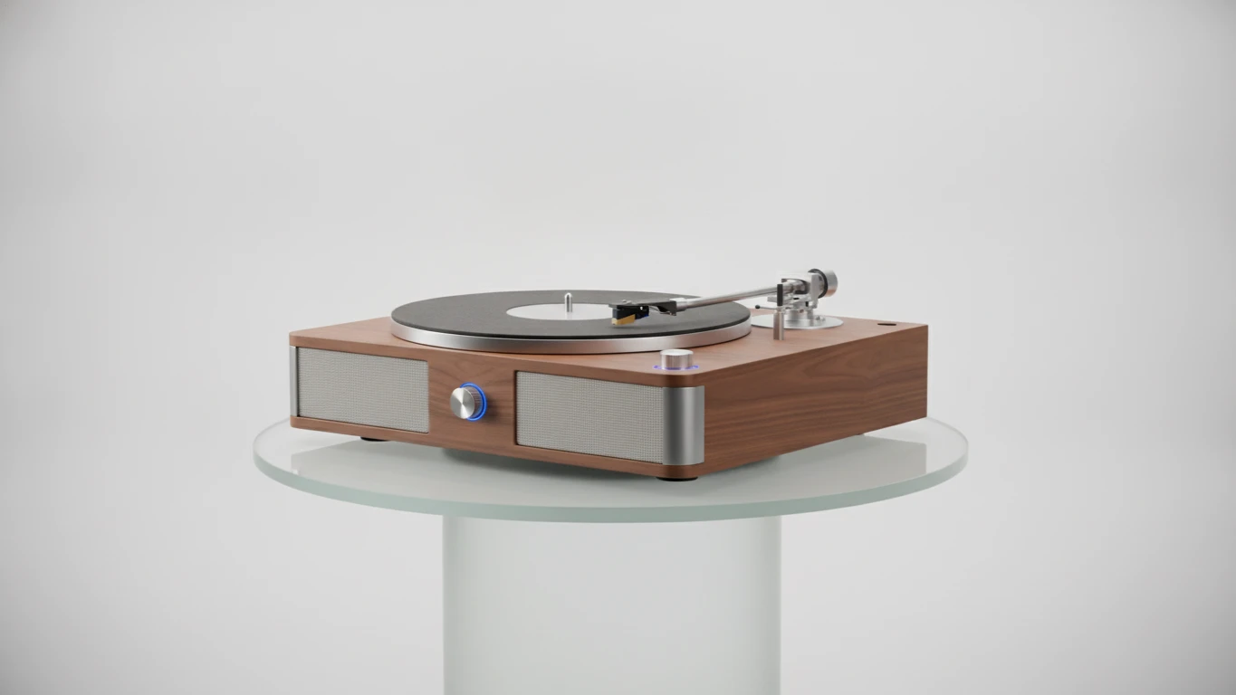 Acoustic Desktop Record Player