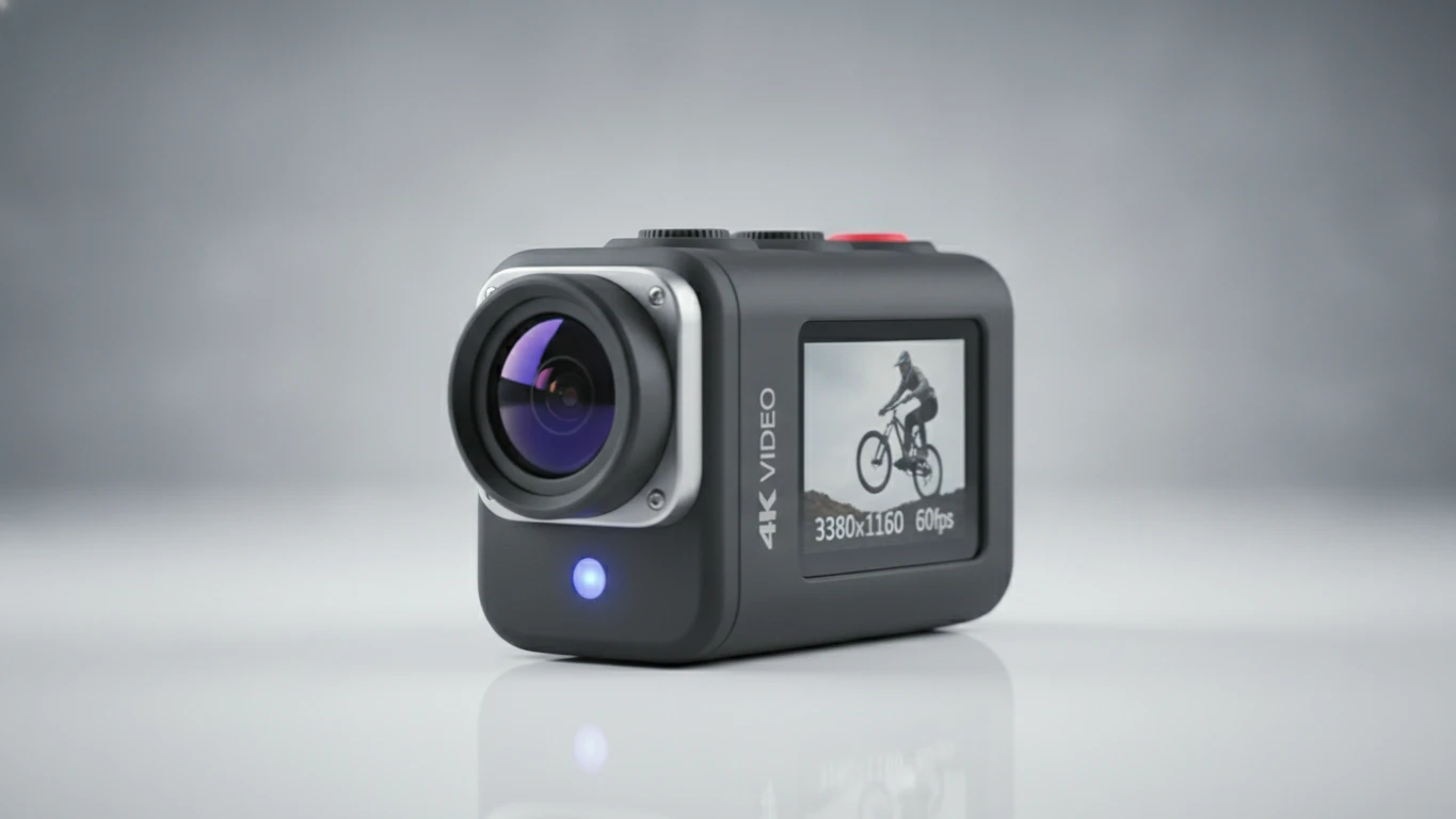 Action Camera with 4K Video