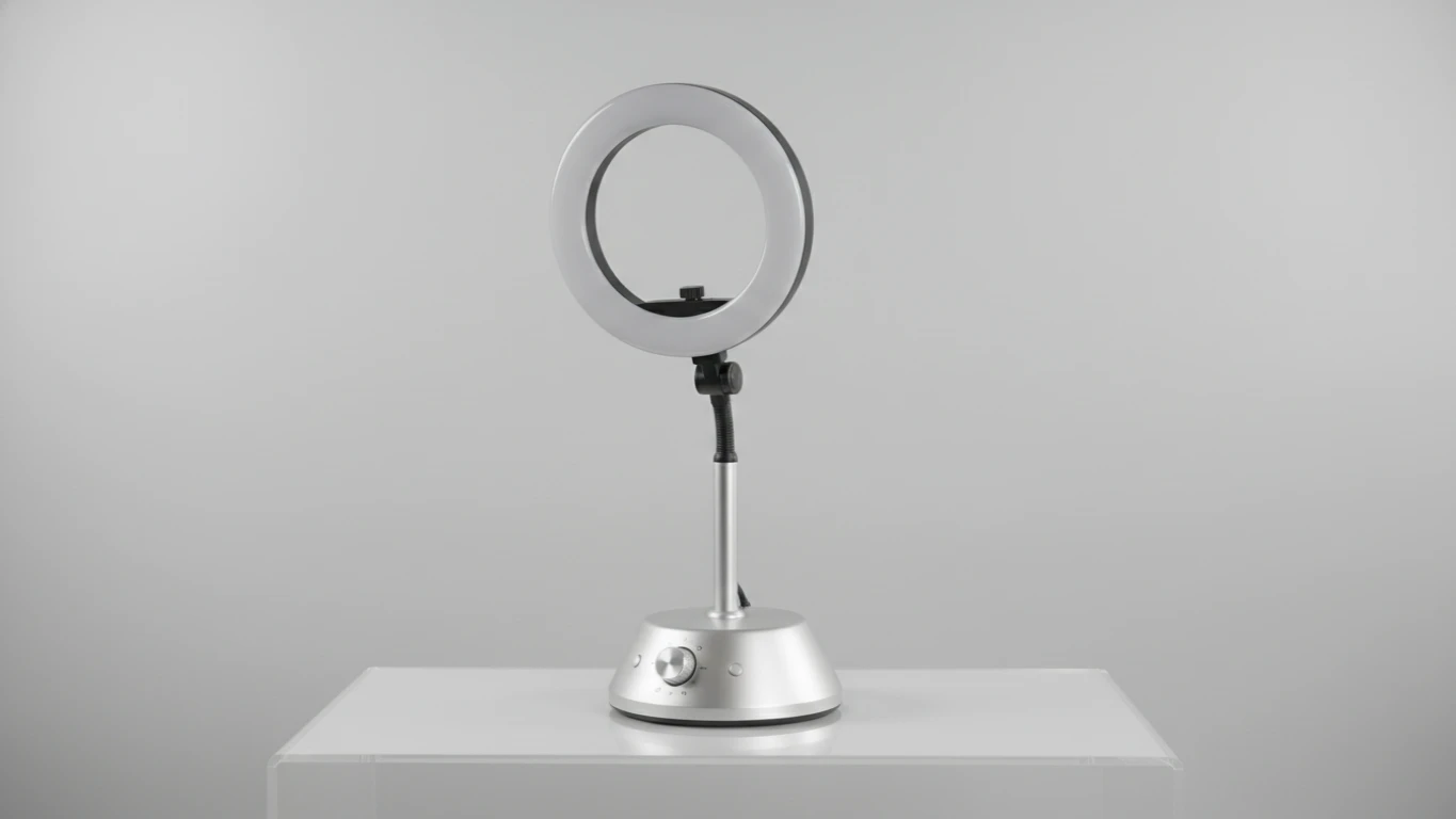 Adjustable Desktop Ring Light
