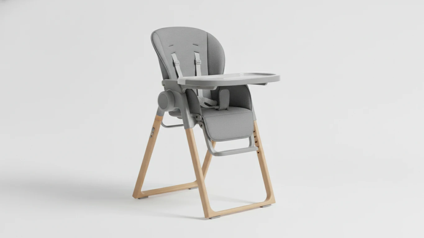 Adjustable High-Back Feeding Chair