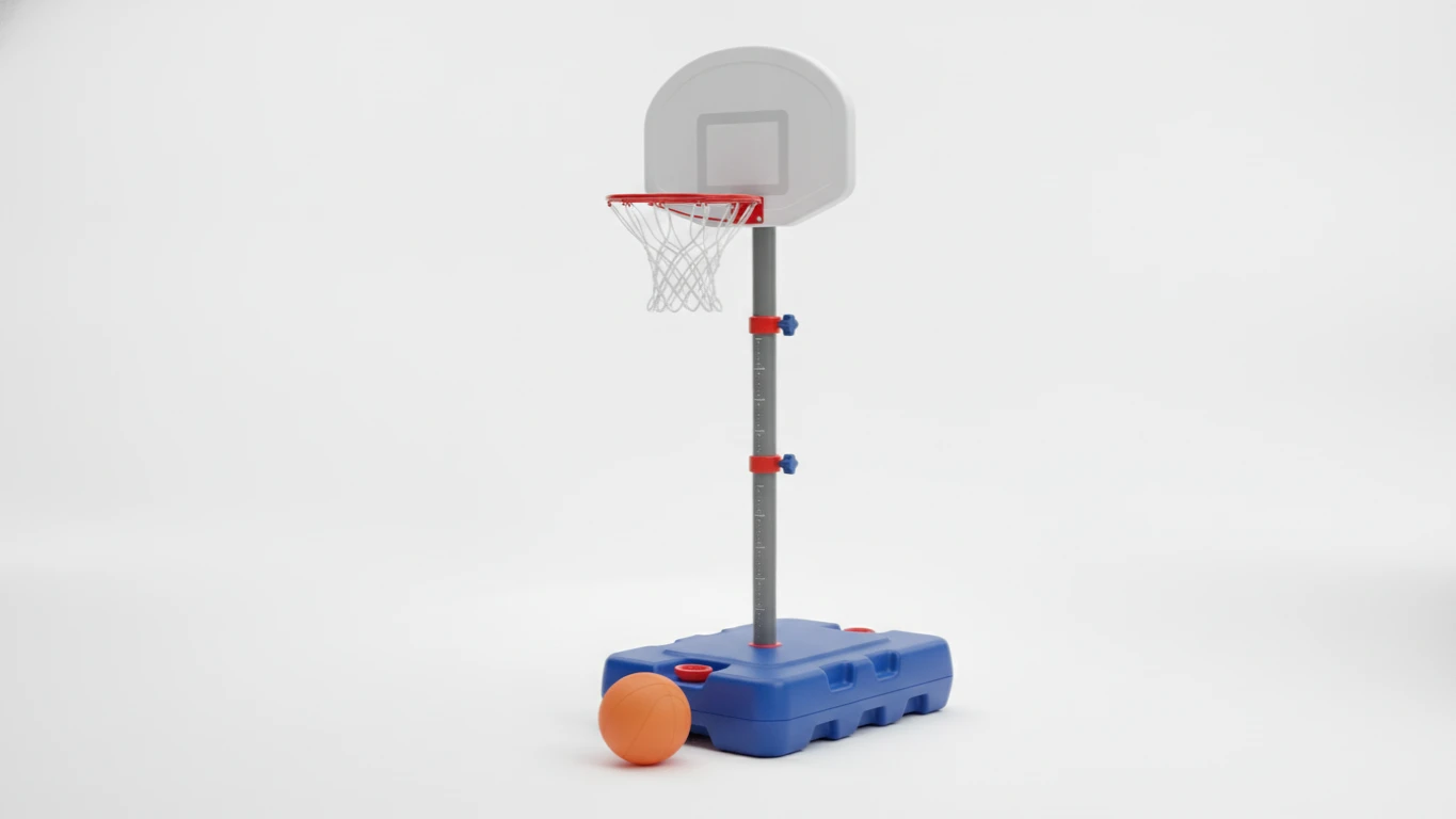 Adjustable Toddler Basketball Hoop