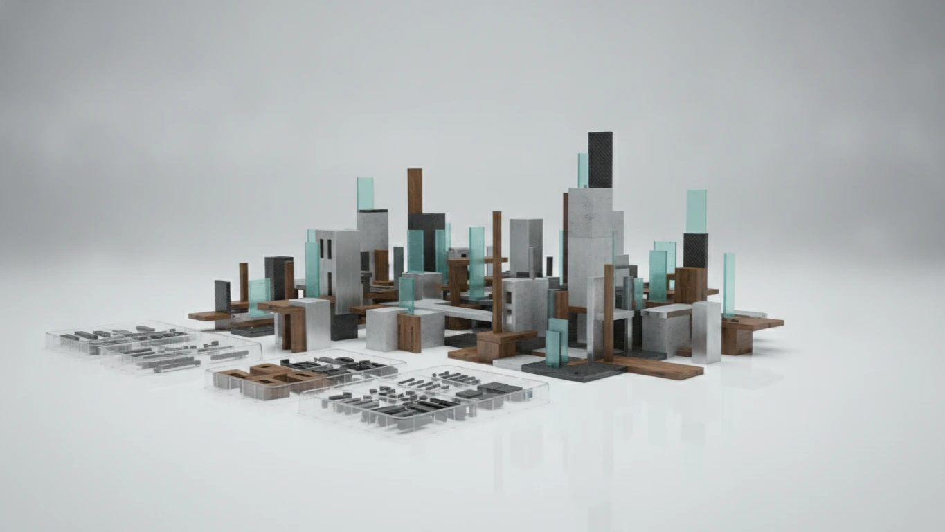 Advanced Modular Building Architecture Set