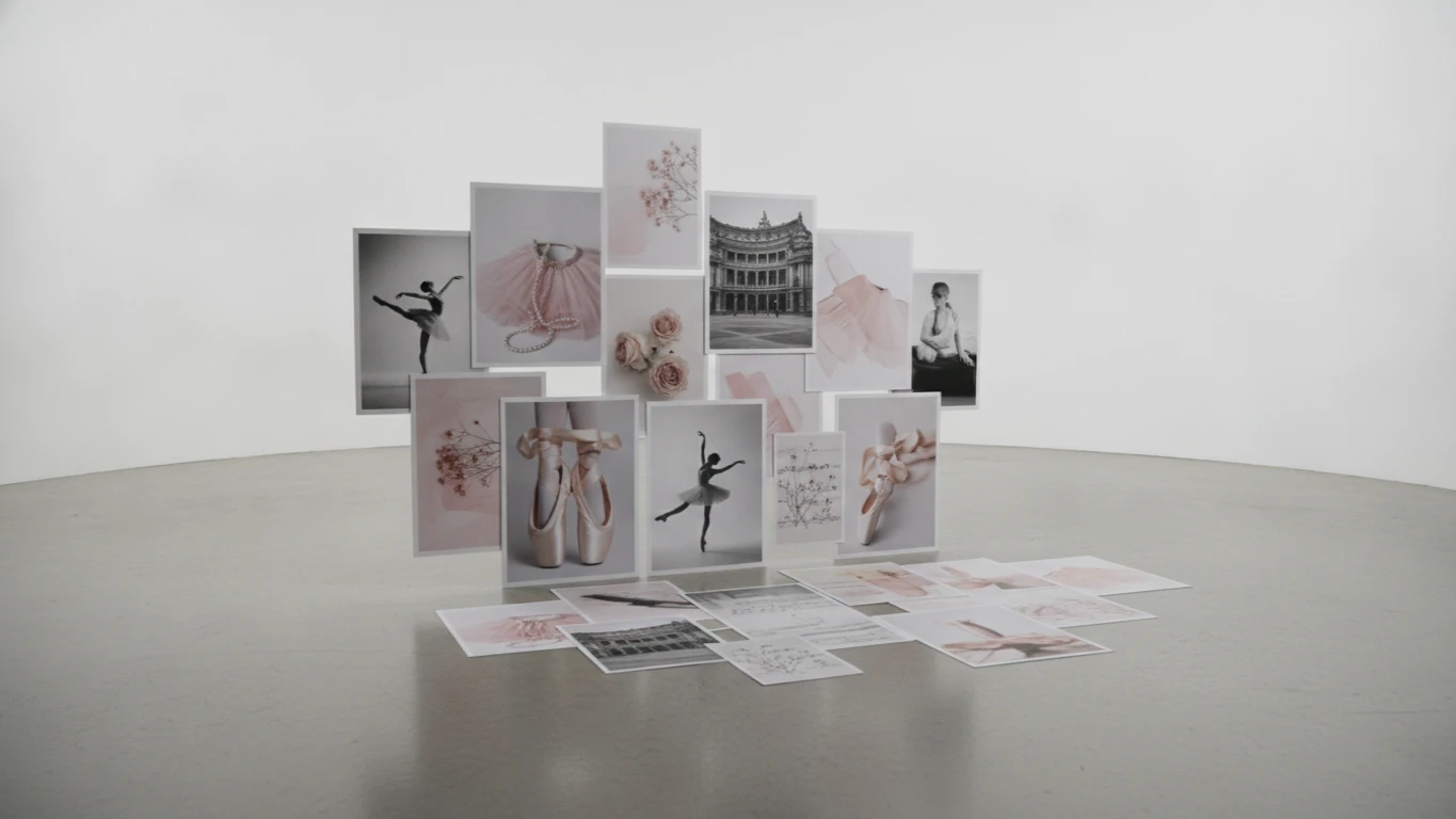 Aesthetic Ballet Core Wall Collage Kit