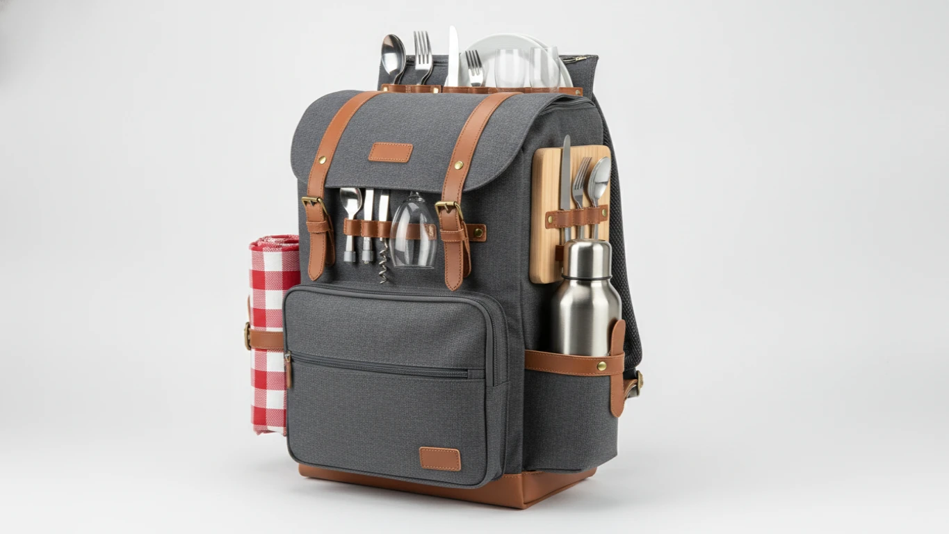 All-In-One Picnic Backpack for Two