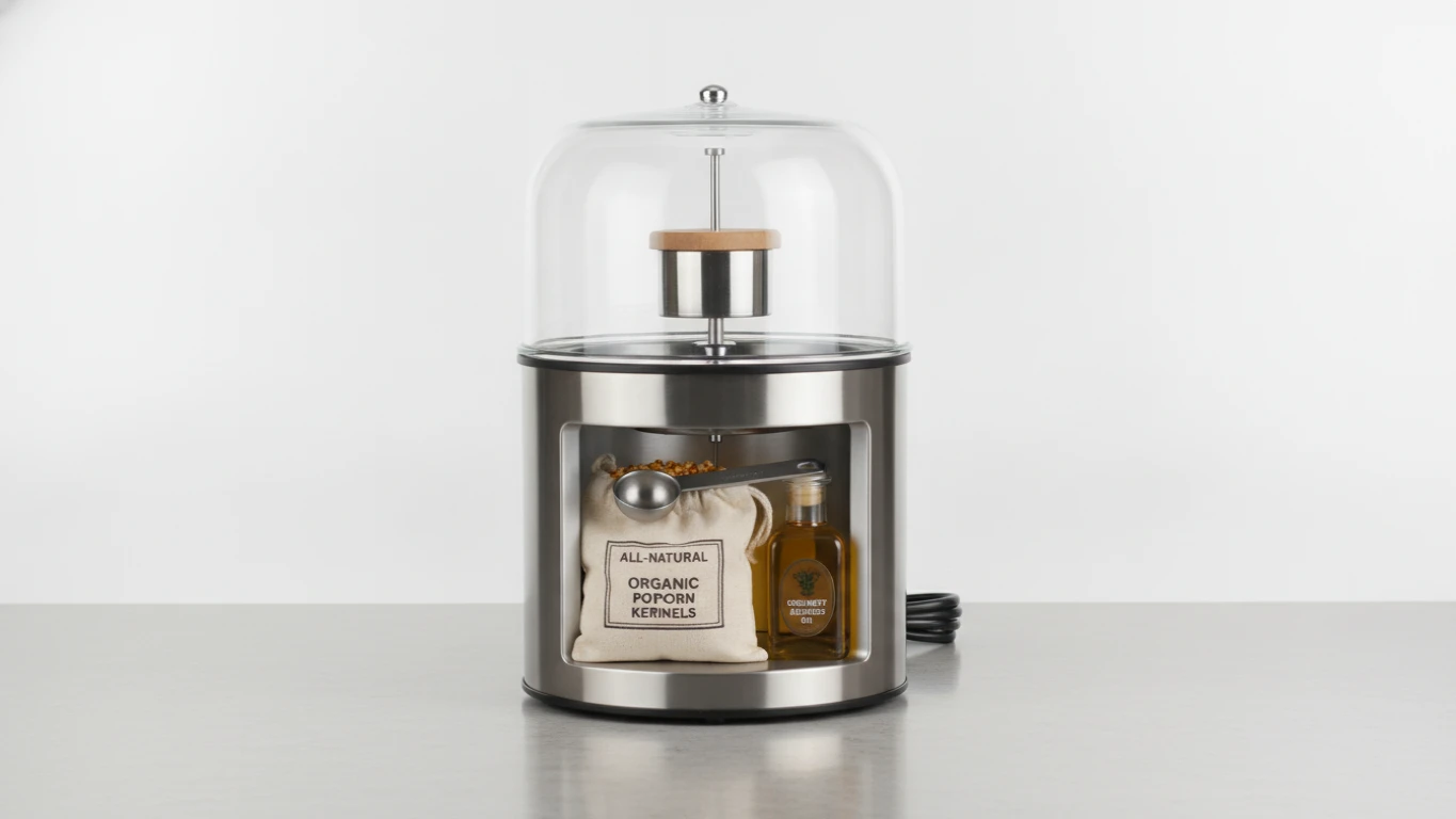 All-Natural Gourmet Popcorn Maker