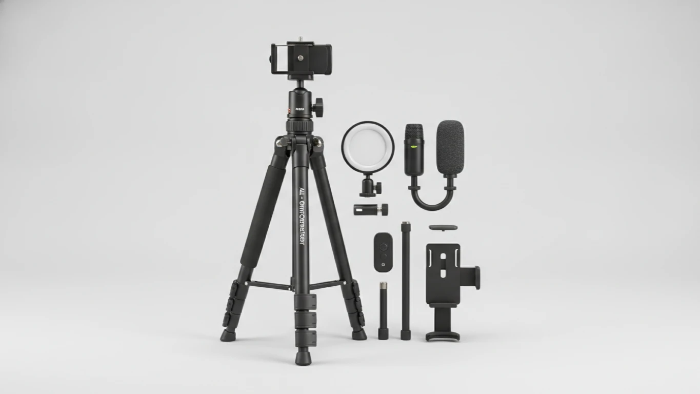 All-in-One Content Creator Tripod Kit