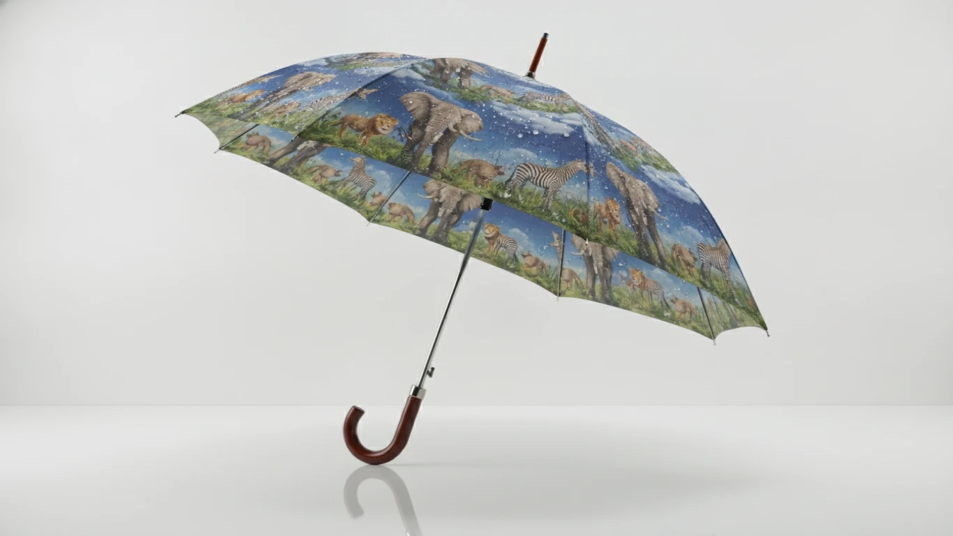 Animal-Themed Rainfall Umbrella