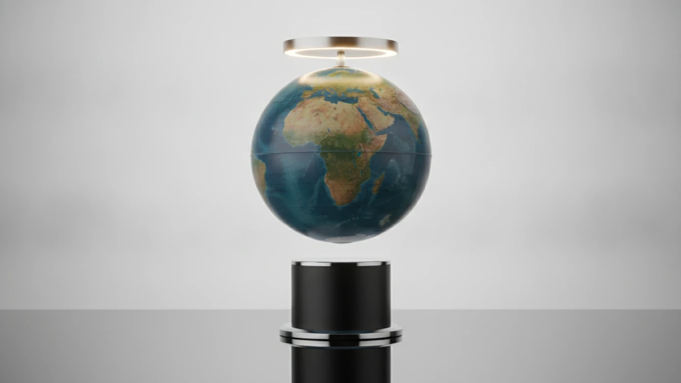 Anti-Gravity Floating Globe Lamp