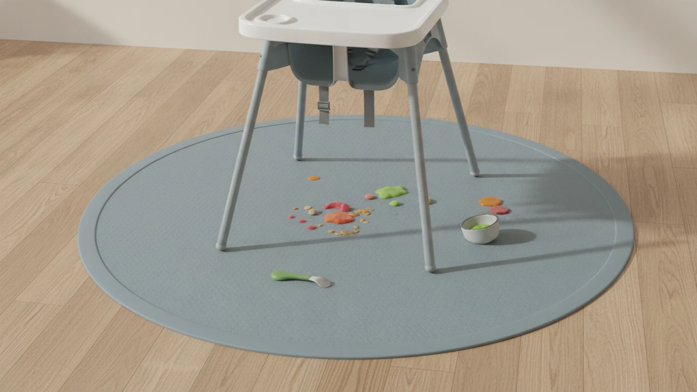 Anti-Slip Splat Mat for Feeding