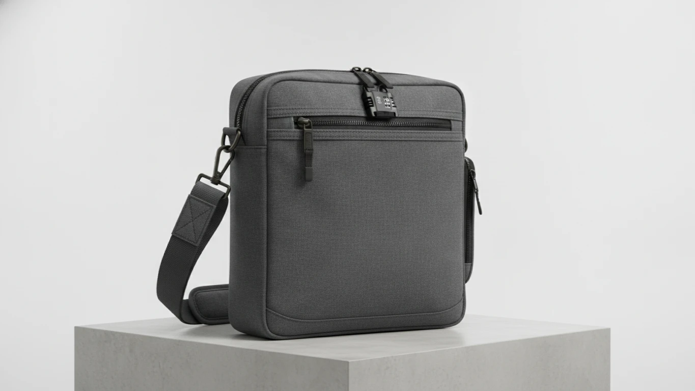 Anti-Theft Tablet Messenger Bag
