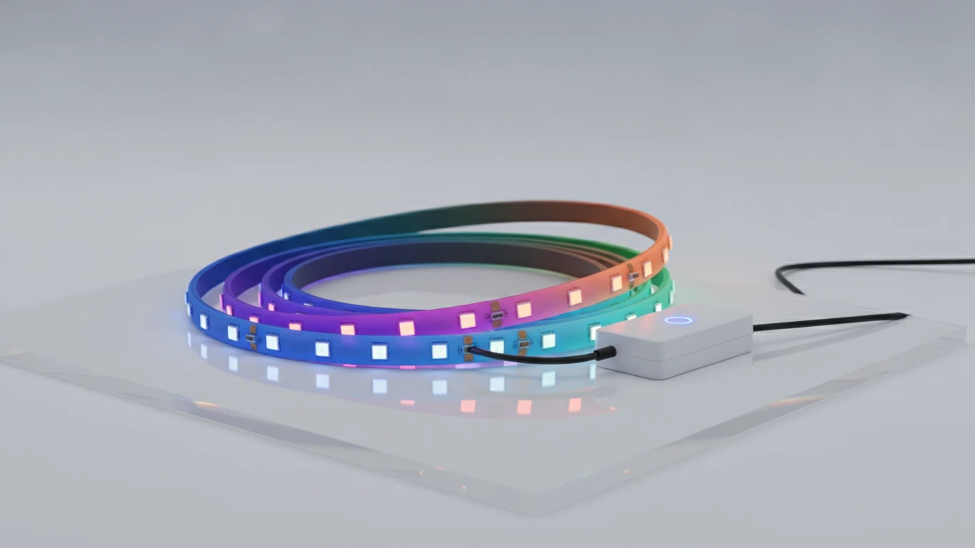 App-Controlled Smart Room Light Strips