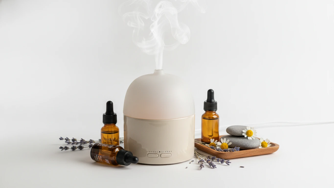 Aromatherapy Oil Diffuser with Calm Blends
