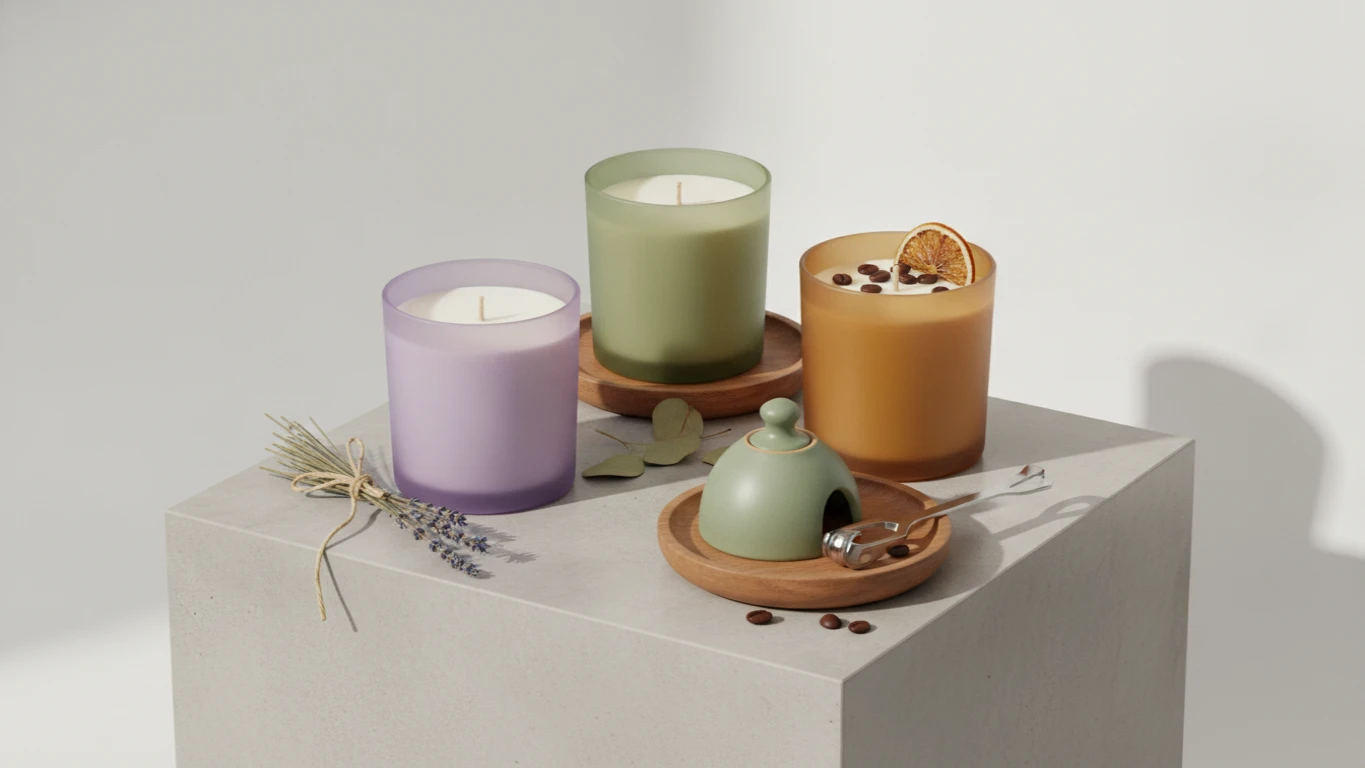Aromatherapy Scented Soy Candle Set