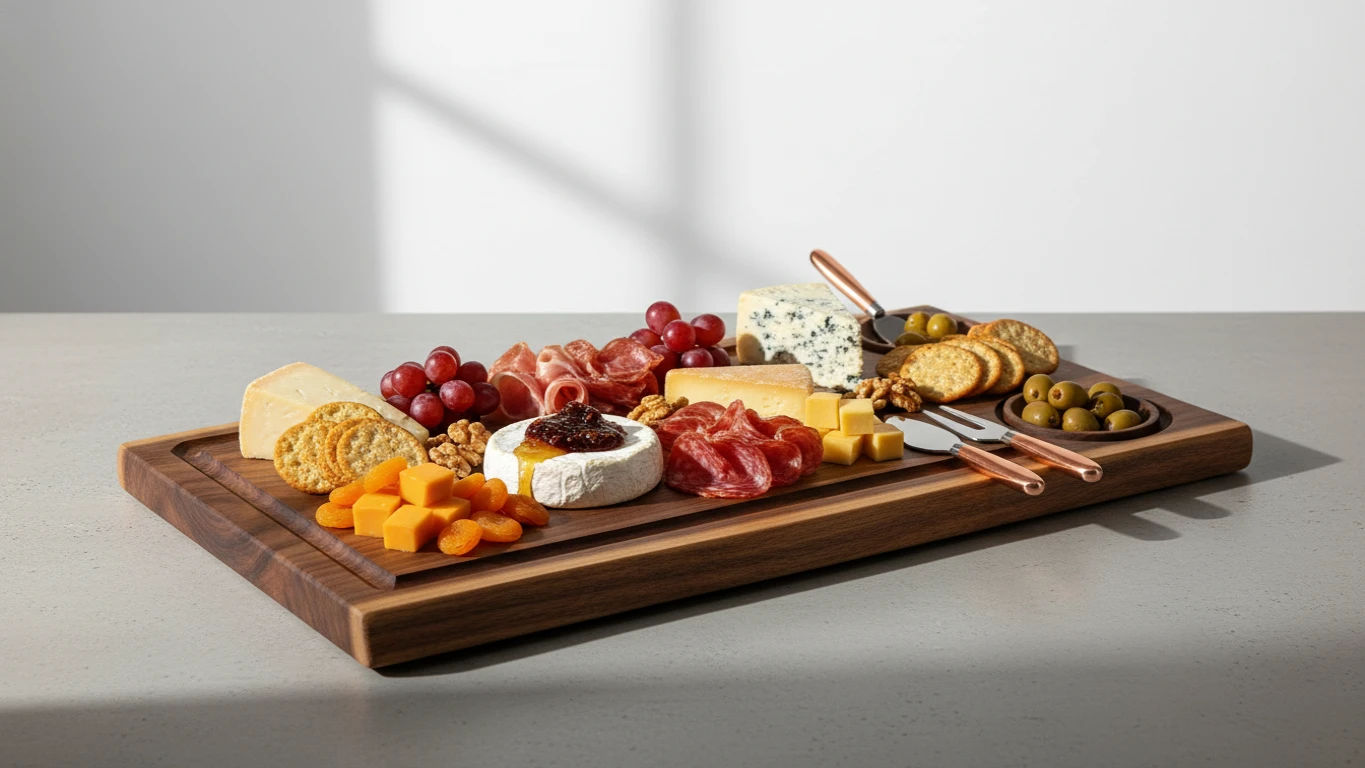 Artisan Cheese and Charcuterie Board Set