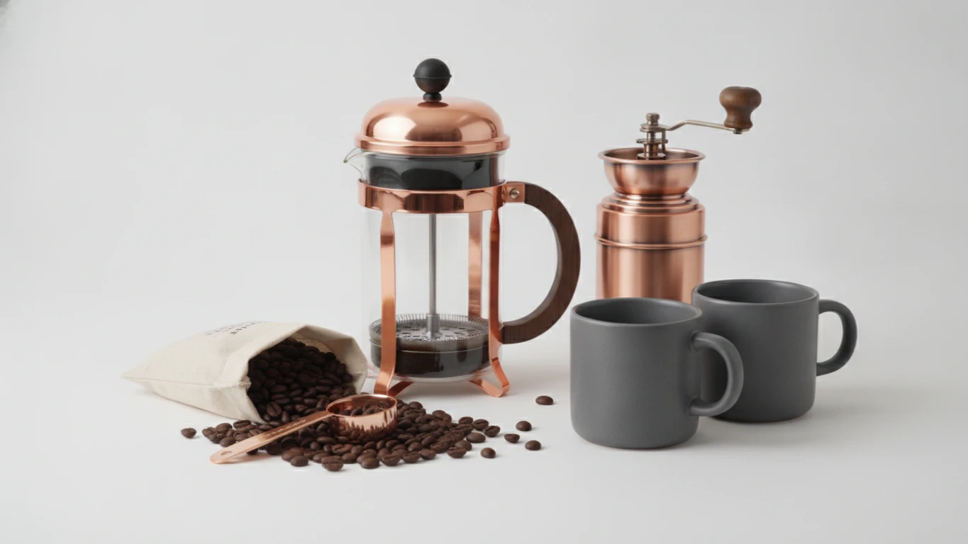 Artisan French Press Coffee Kit