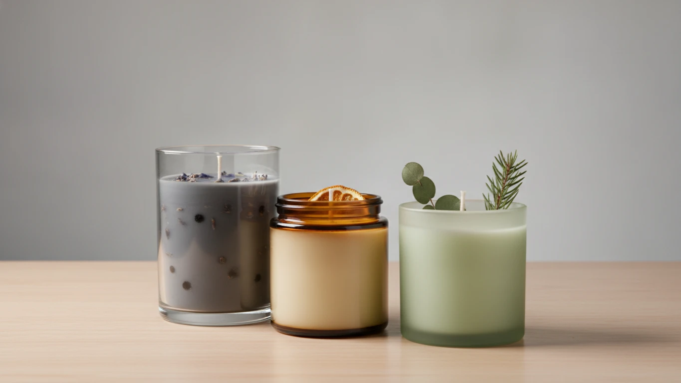 Artisan Hand-Poured Soy Candle Trio