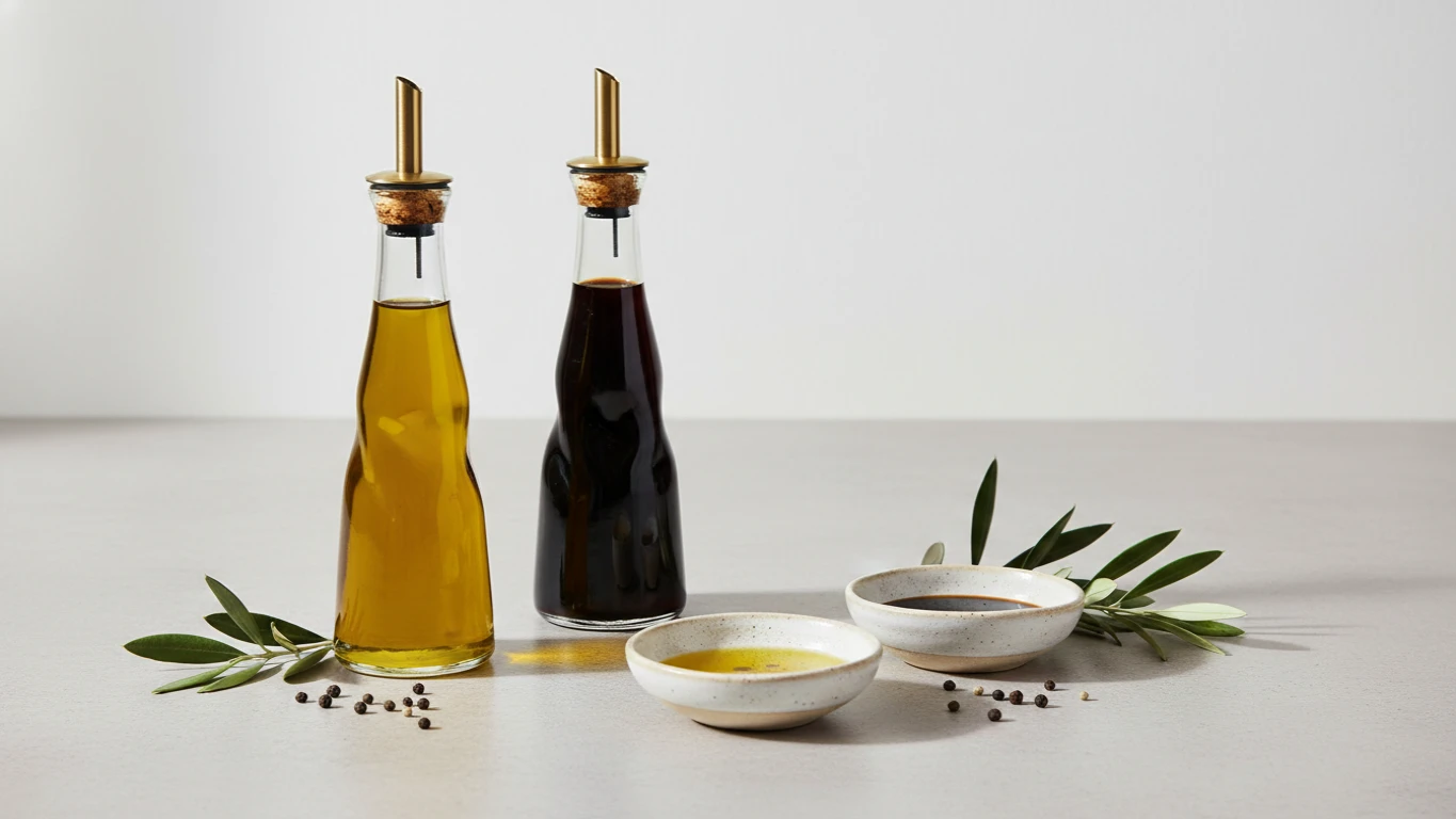Artisan Olive Oil and Balsamic Vinegar Set