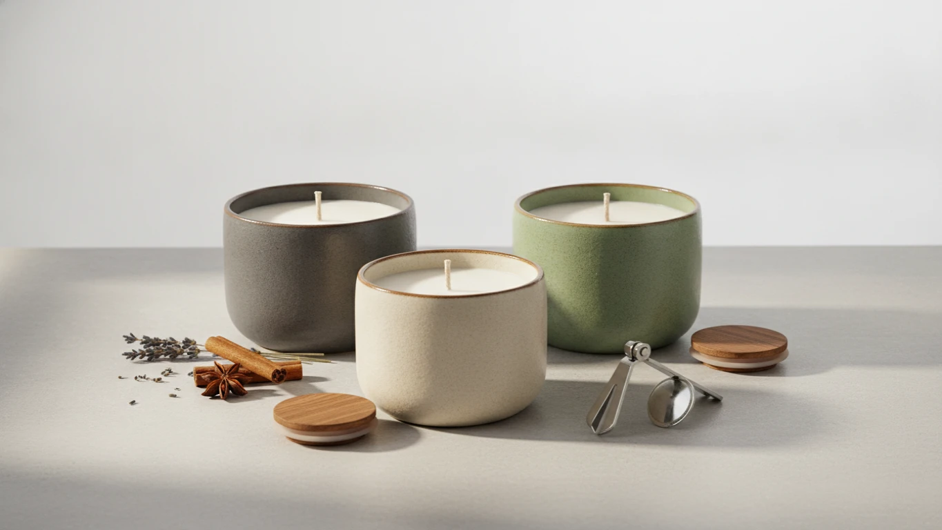 Artisan Scented Soy Candle Set