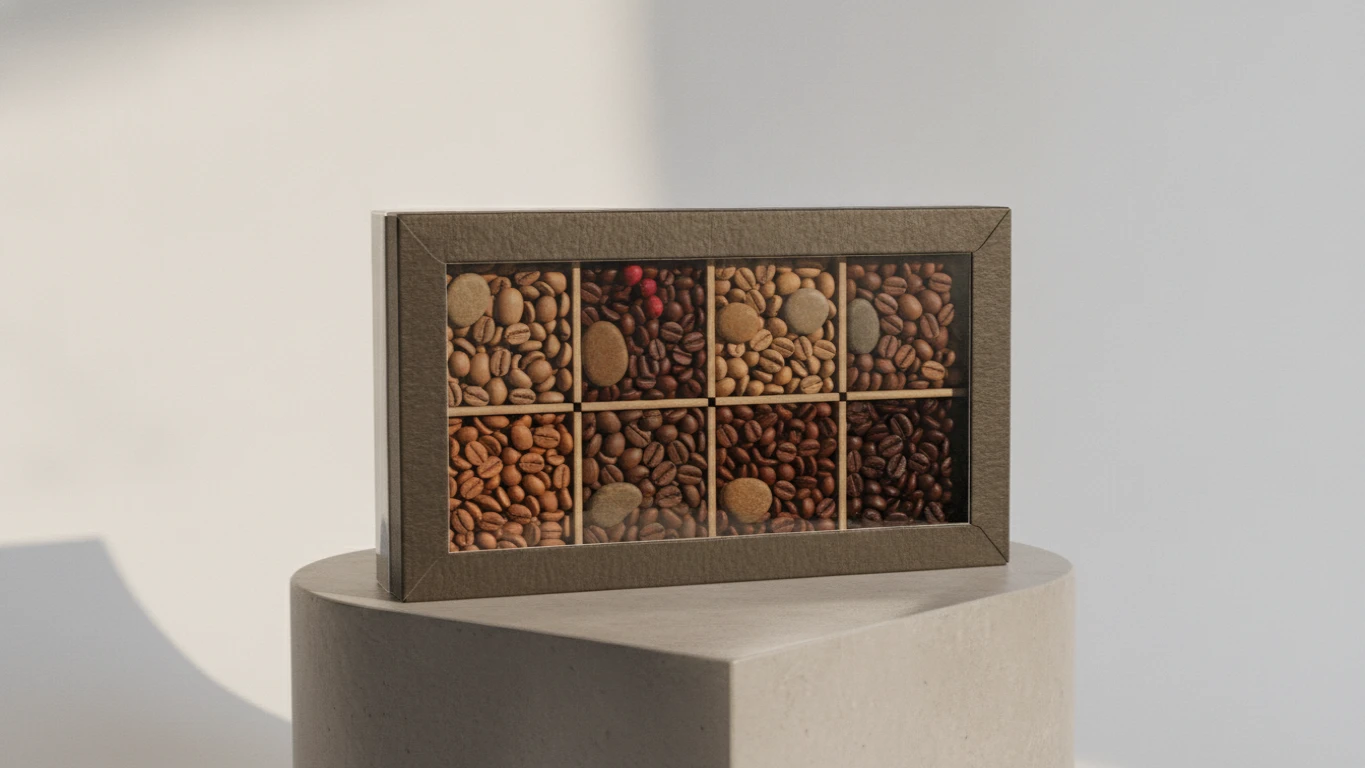Artisanal Coffee Bean Selection Box