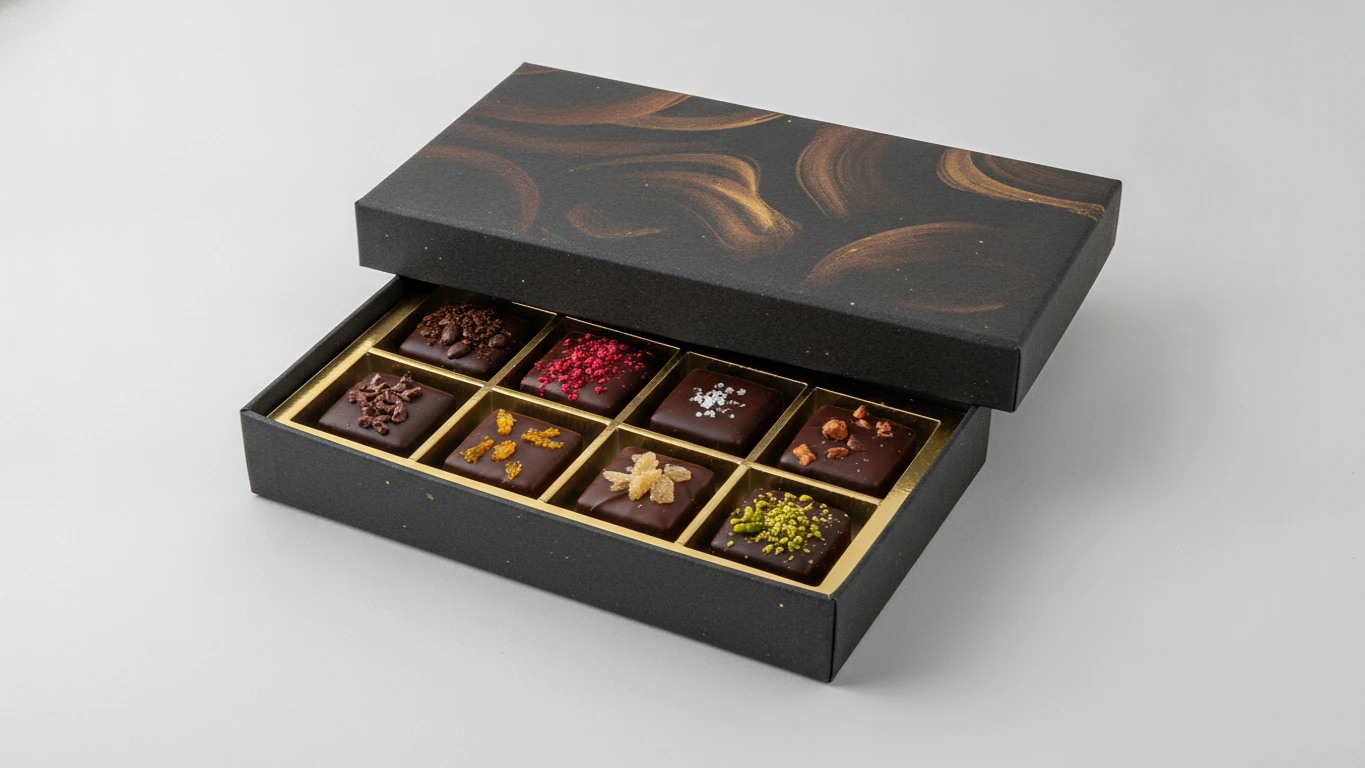 Artisanal Dark Chocolate Tasting Box