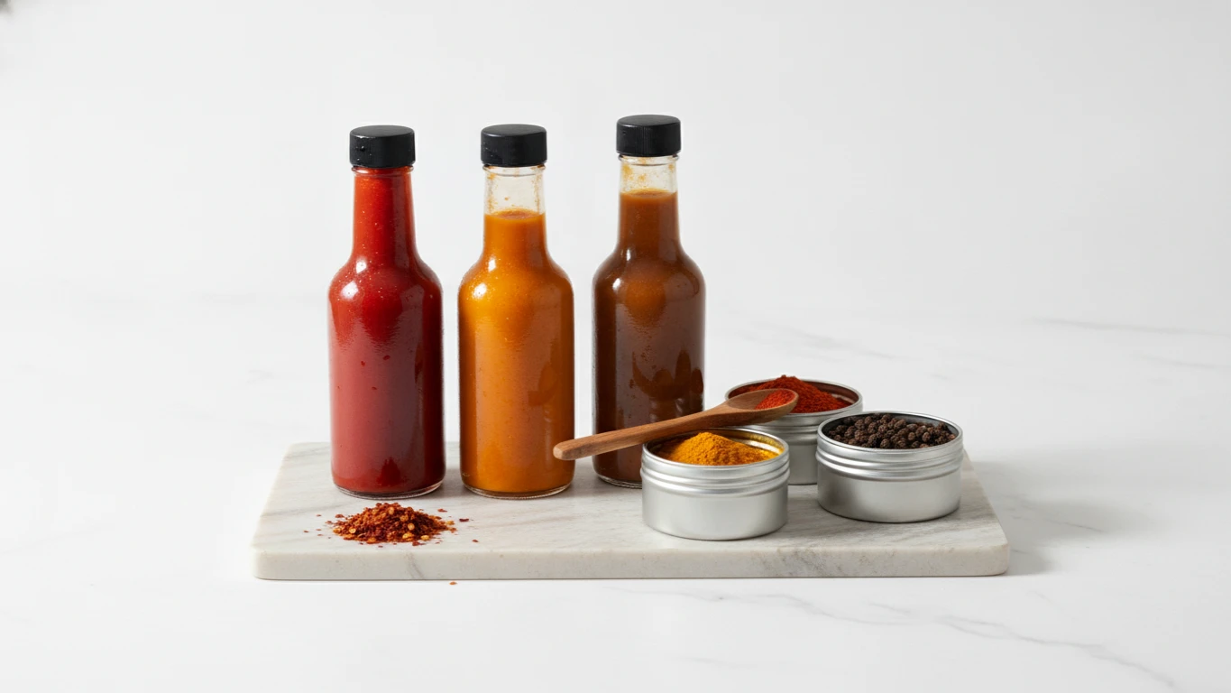 Artisanal Hot Sauce and Spice Discovery Set