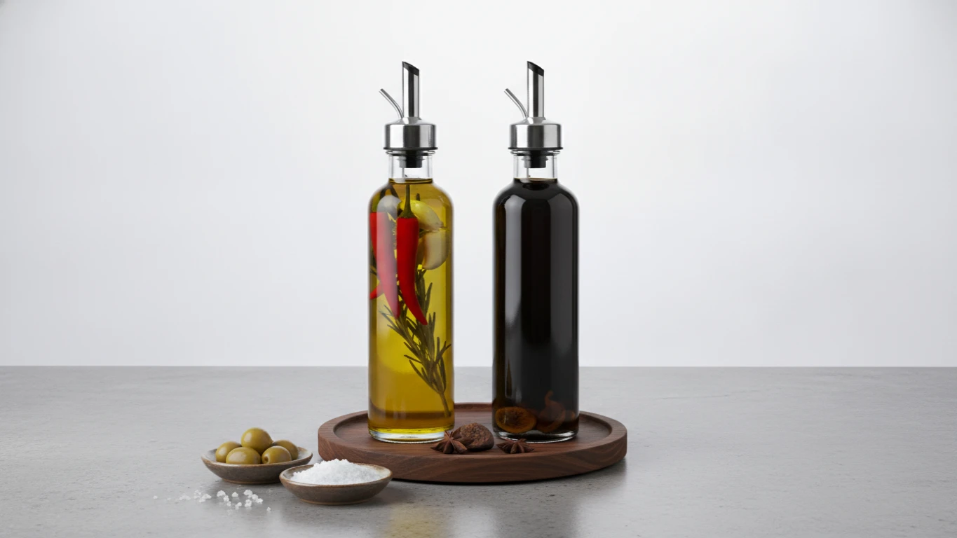 Artisanal Infused Olive Oil and Balsamic Set