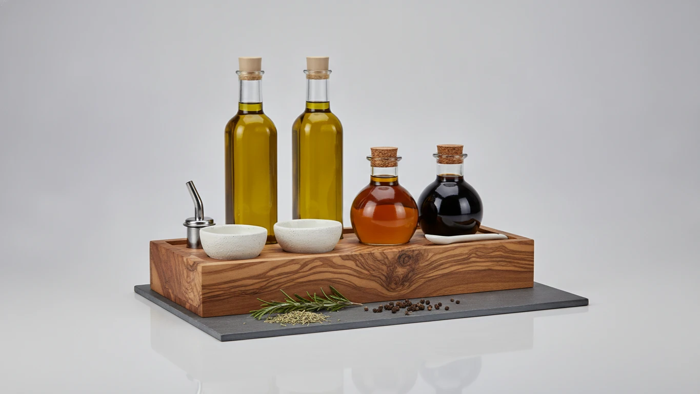 Artisanal Olive Oil and Balsamic Tasting Kit