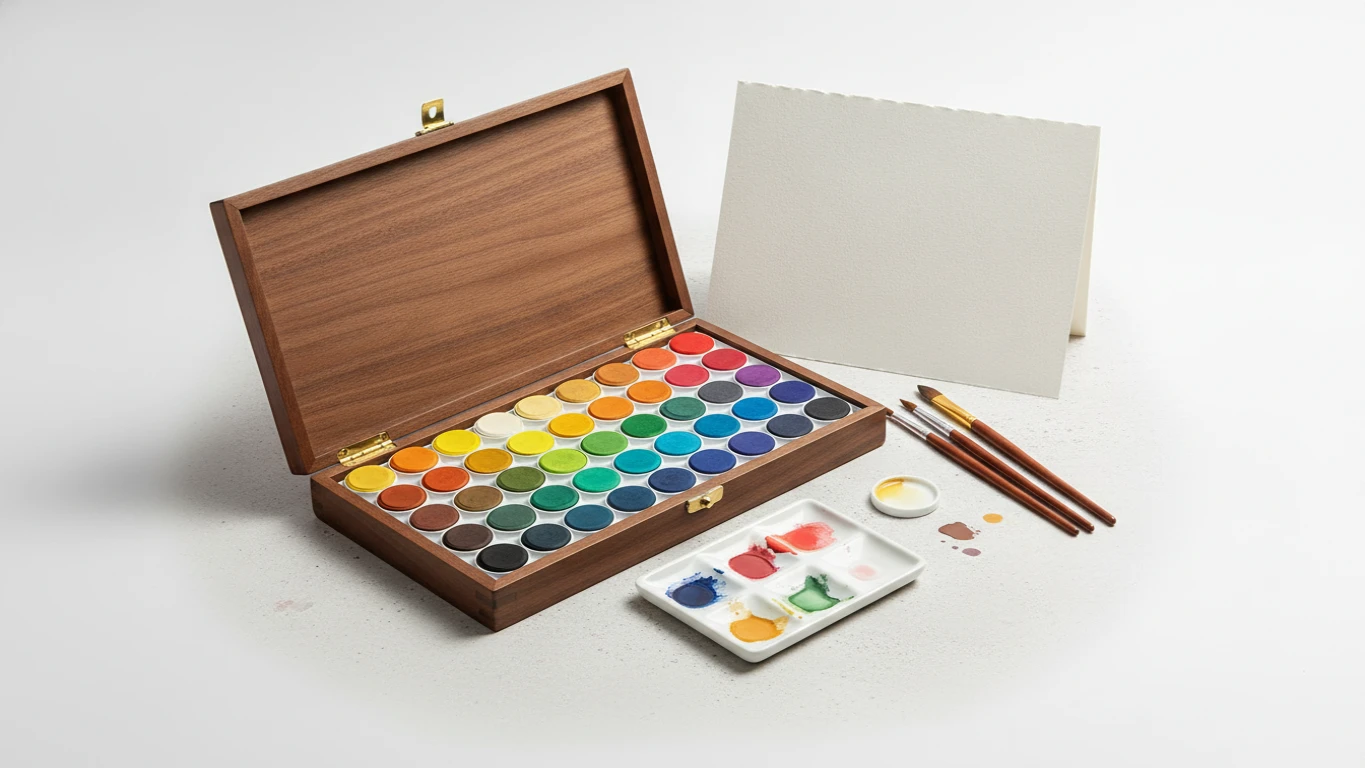 Artist-Grade Watercolor Painting Kit