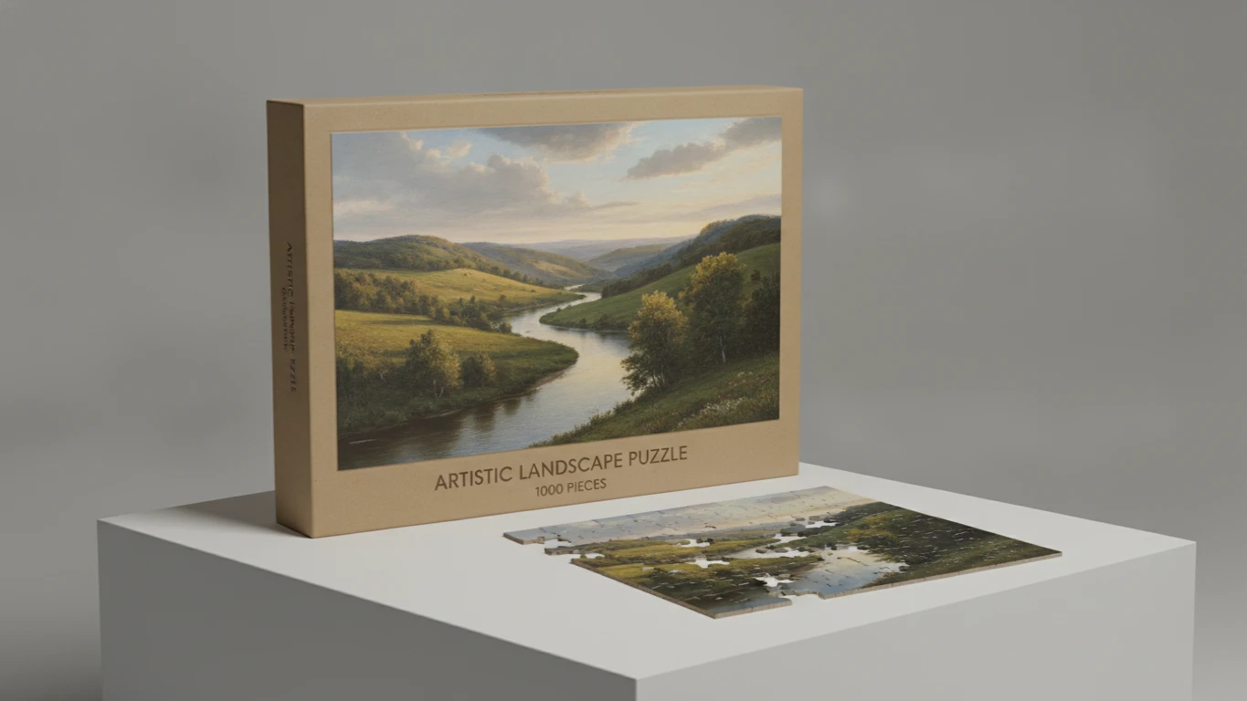 Artistic 1000-Piece Landscape Puzzle