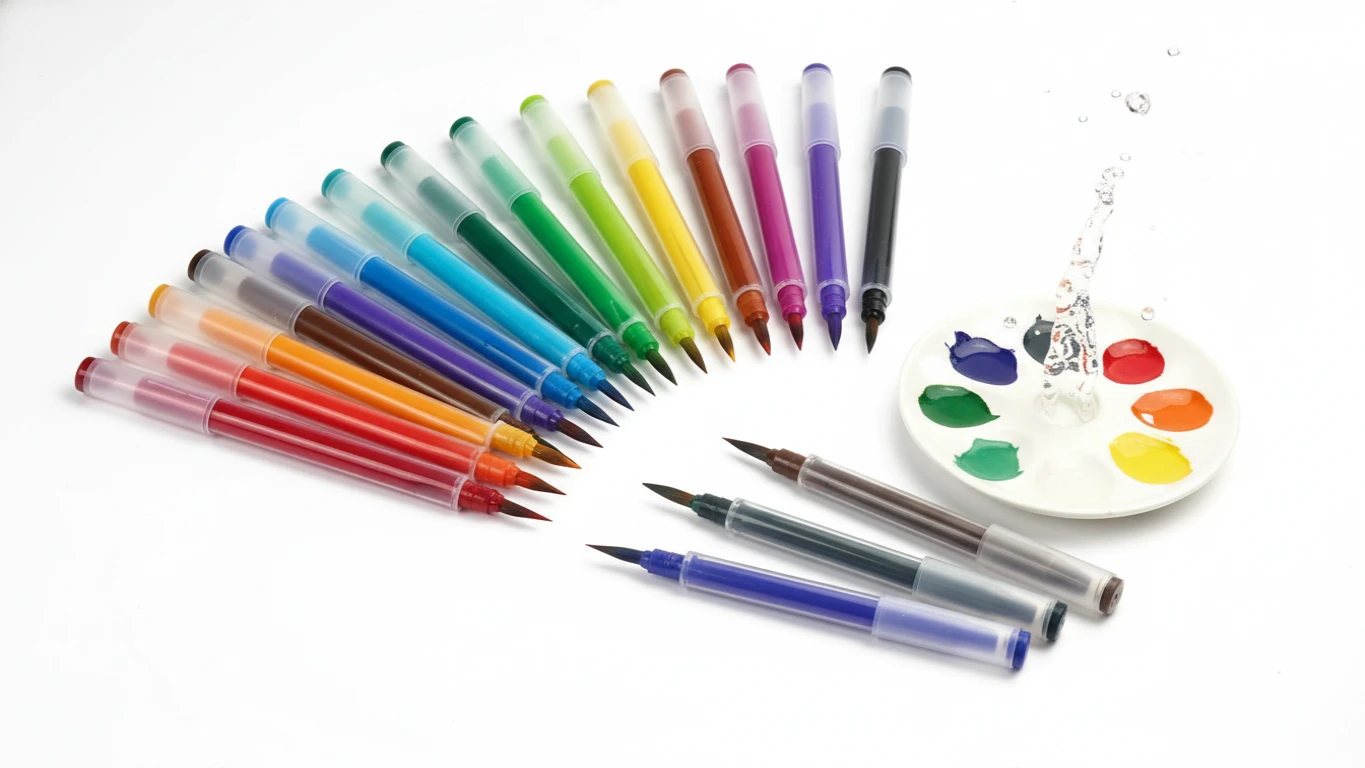 Artistic Watercolor Brush Pen Set