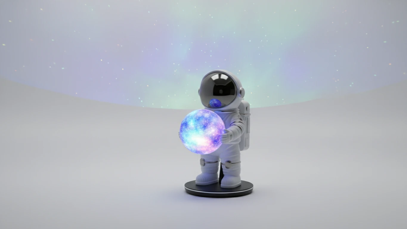 Astronaut Galaxy Star Projector