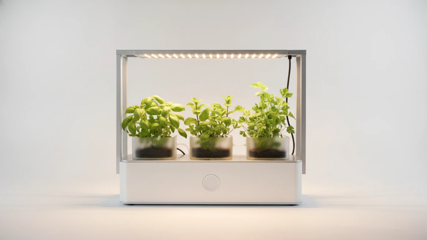 Automated Indoor Herb Garden