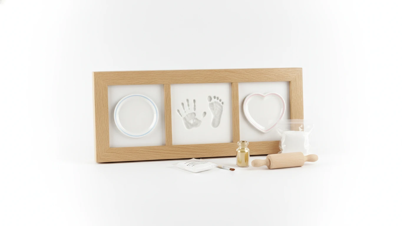 Baby Handprint and Footprint Keepsake Kit