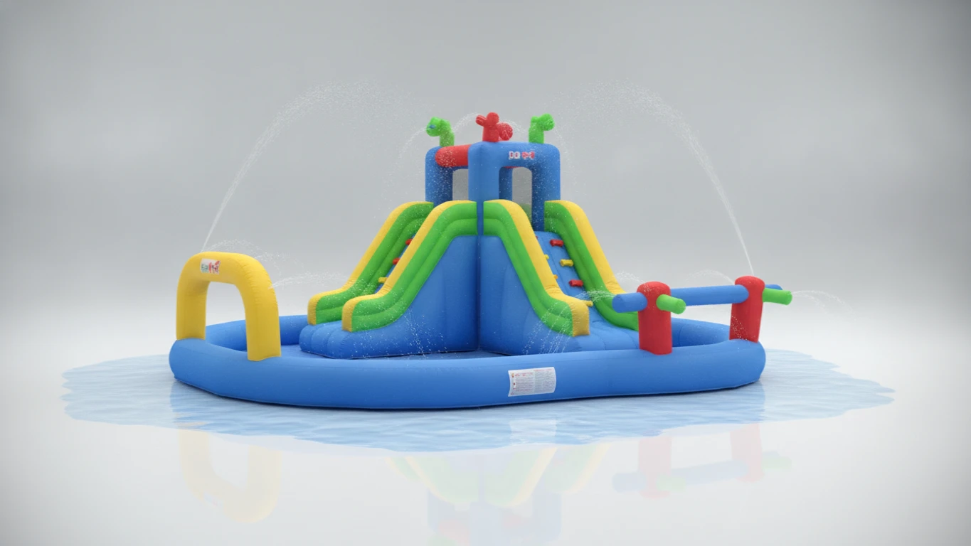 Backyard Inflatable Water Park