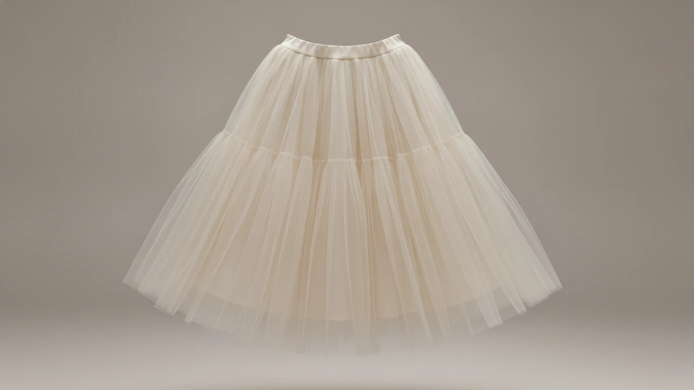 Balletcore Tulle Midi Skirt