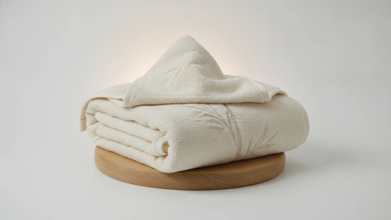 Bamboo Fiber Hooded Bath Towel