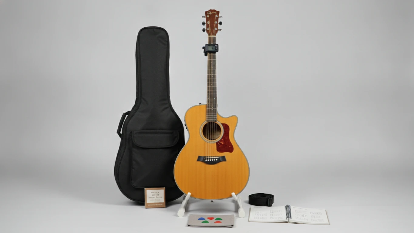 Beginner Acoustic Guitar Set