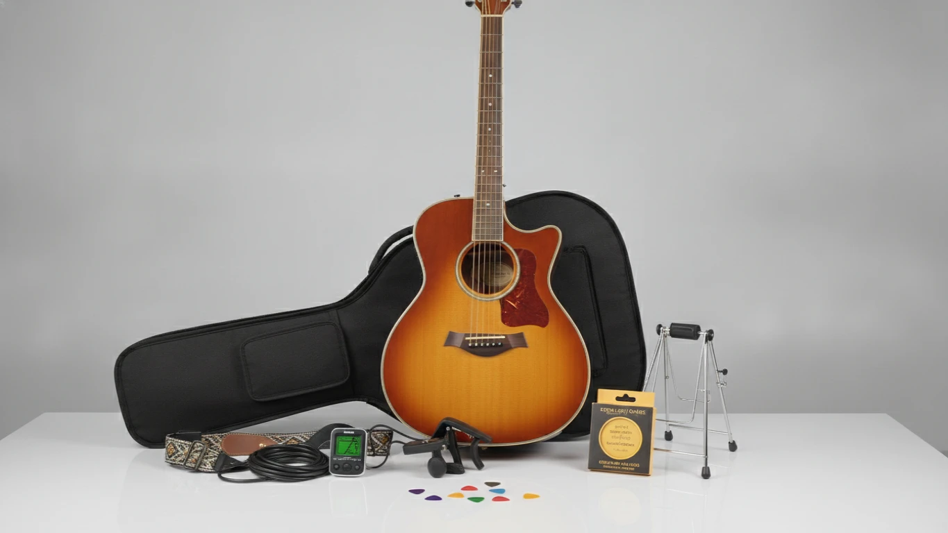 Beginner Acoustic Guitar Starter Kit