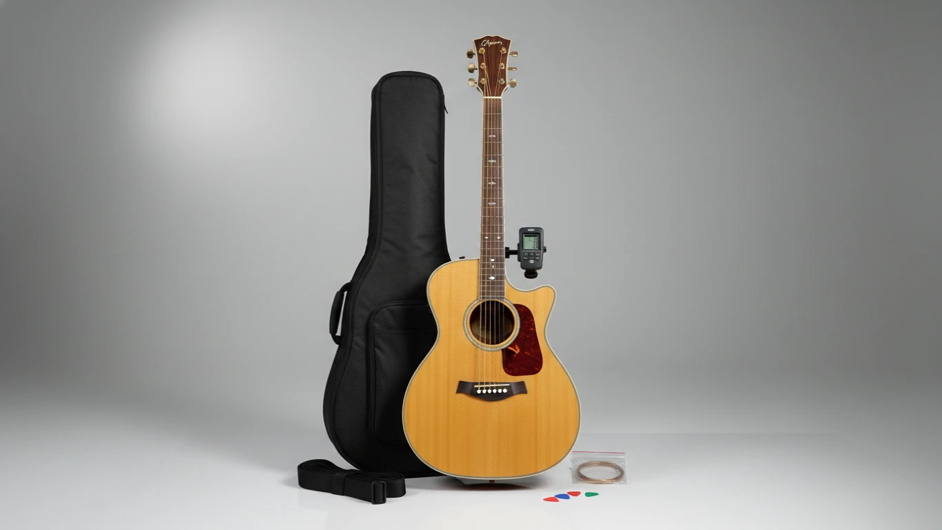 Beginner Acoustic Guitar Starter Pack