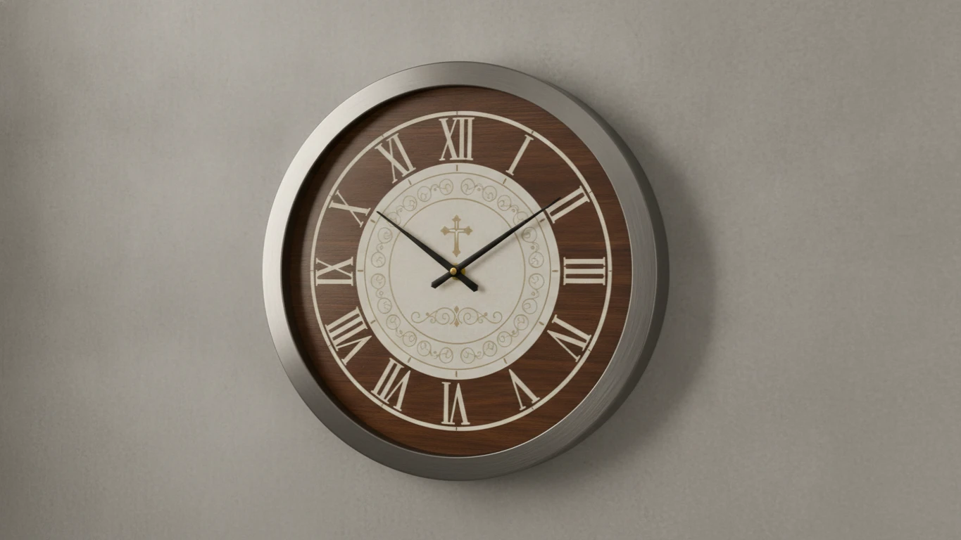 Bible Verse Wall Clock