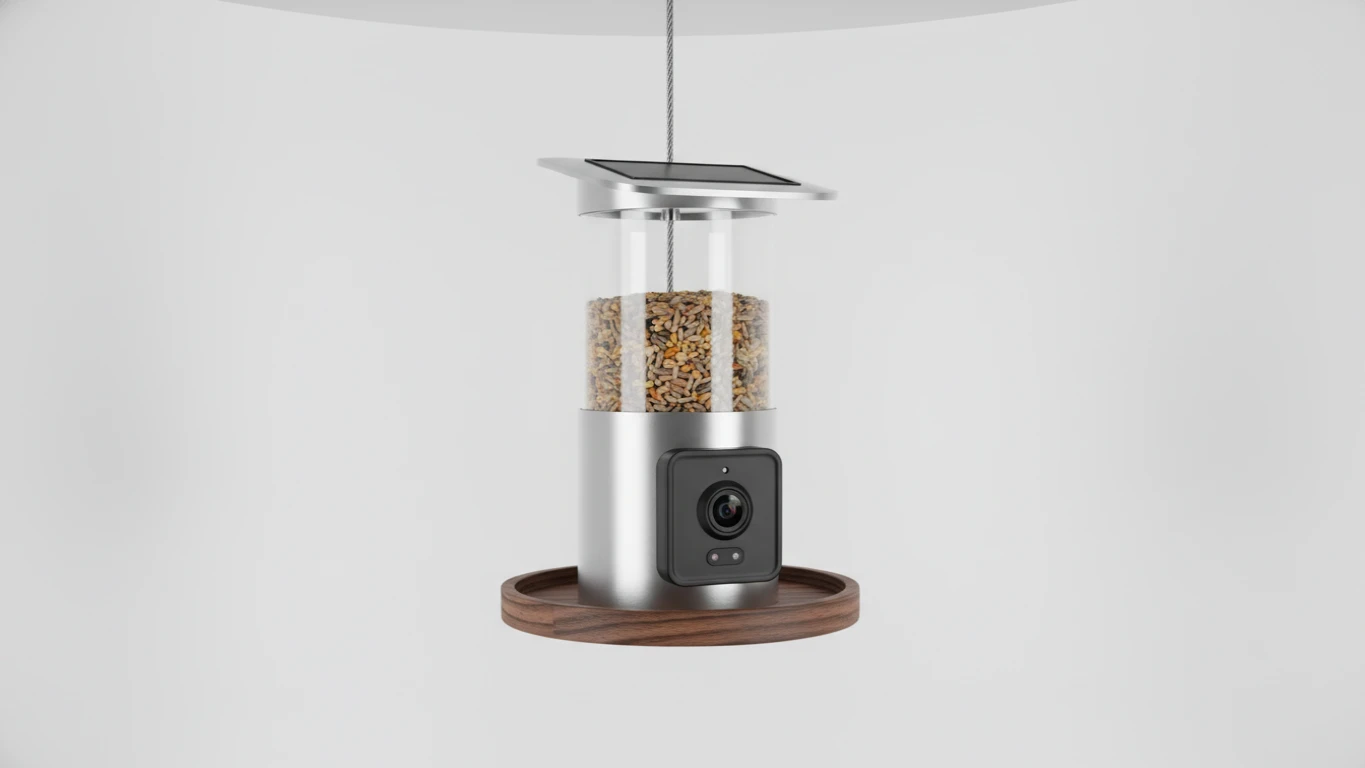 Bird Feeder with HD Camera