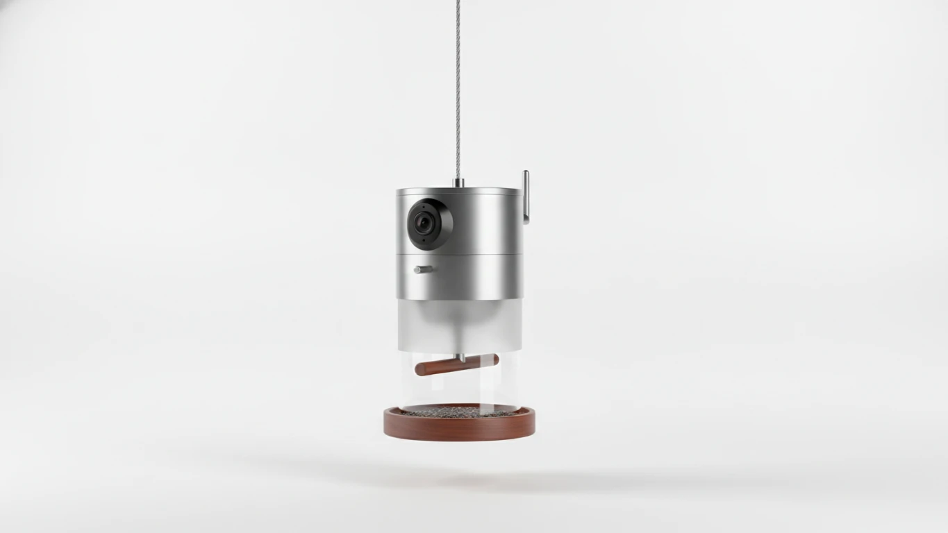 Bird Feeder with Integrated Camera