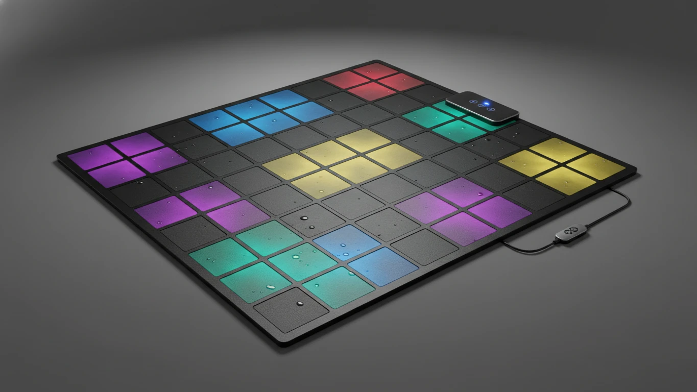 Bluetooth Enabled Light-Up Dance Mat