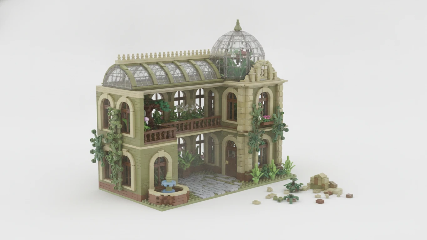 Botanical Brick Building Kit